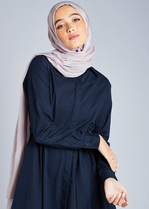Shirted Maxi Navy | Maxi Dresses | Aab Modest Wear