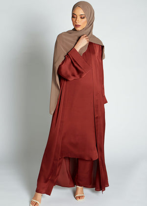 Satin Slip Dress Amber (Final Sale)