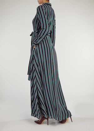 Bold Stripes Maxi Dress | Maxi Dresses | Aab Modest Wear